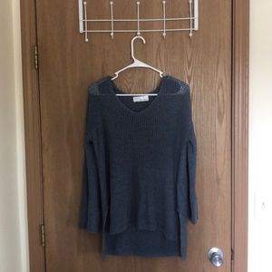 Blue Knitted Sweater☺️